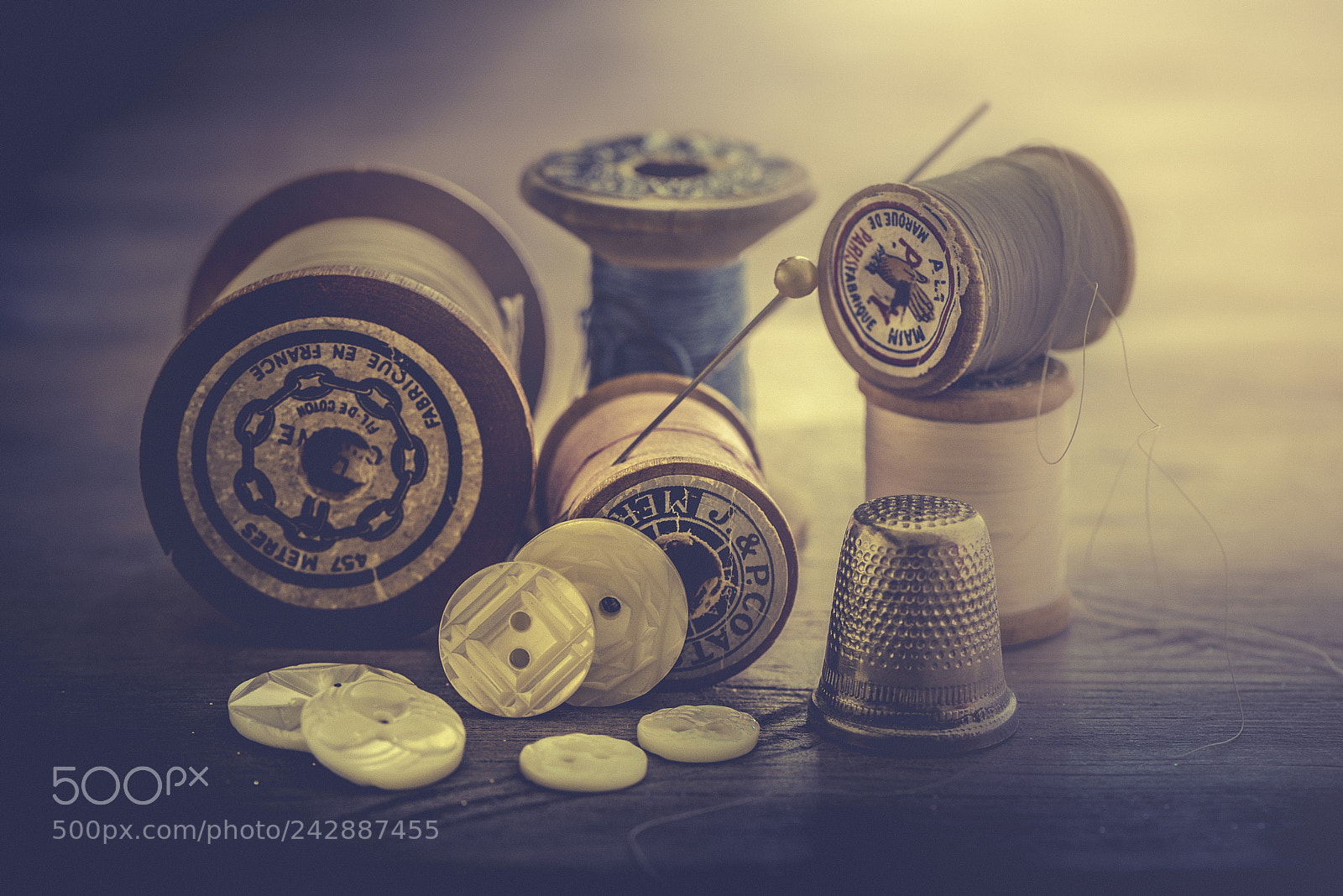 Nikon D600 sample photo. Sewing tools photography