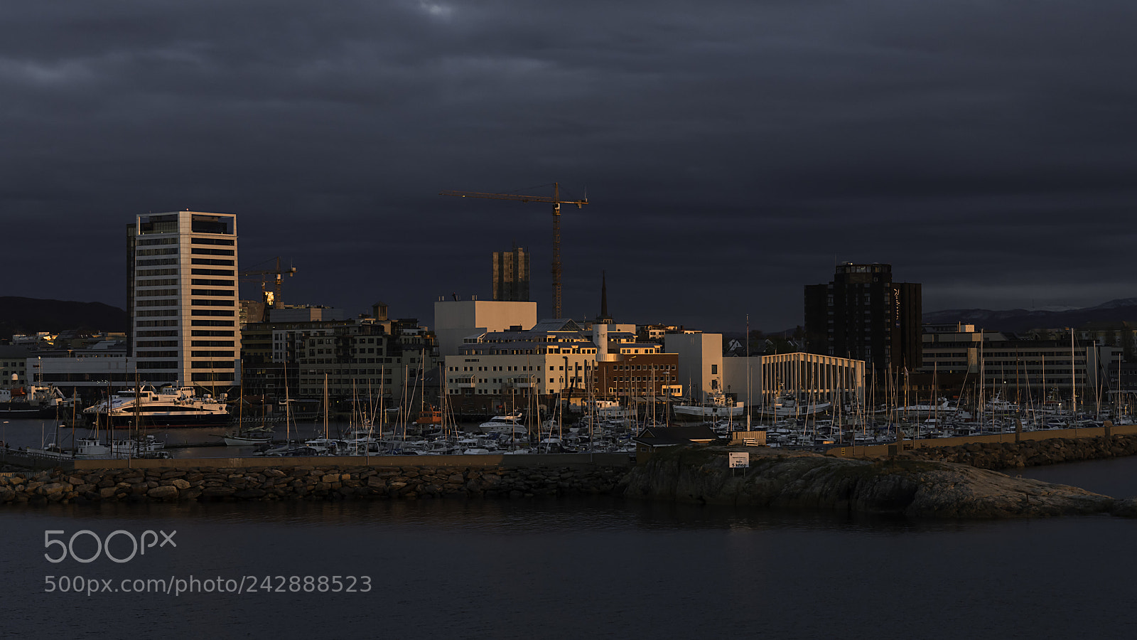 Nikon D850 sample photo. Bodø byen photography