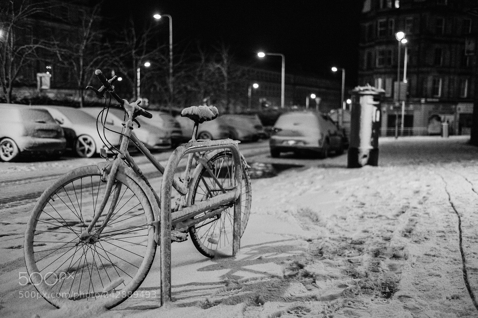 Fujifilm X-E2 sample photo. Winter and the city photography