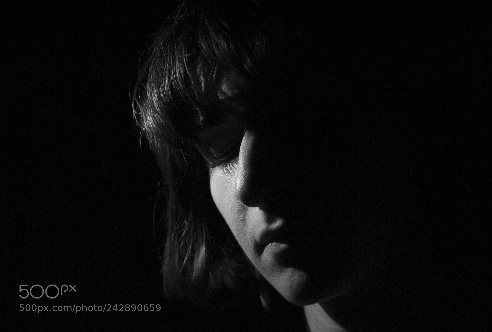 Nikon D3000 sample photo. Light and darkness photography