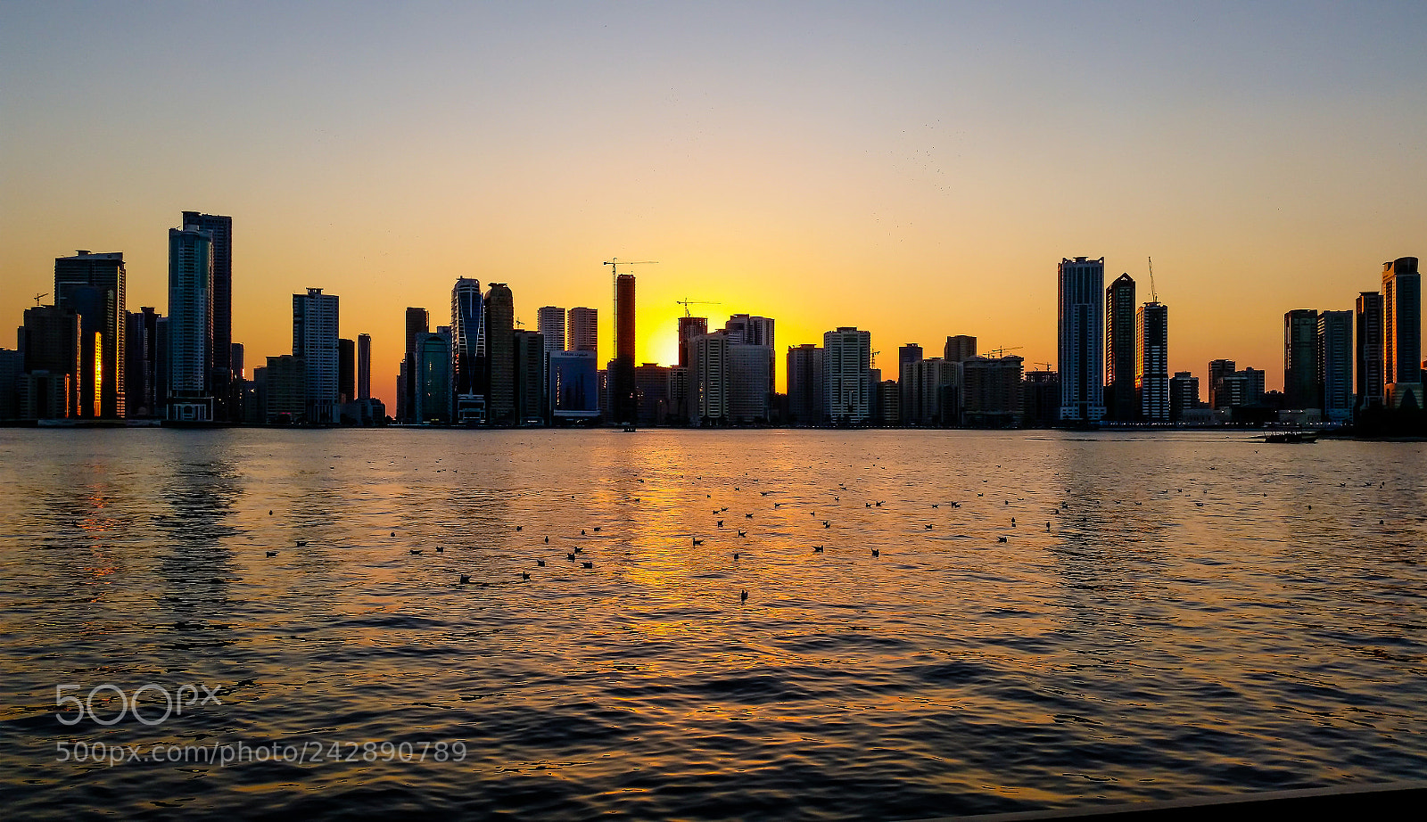 Samsung Galaxy S5 sample photo. Dubai sunset photography