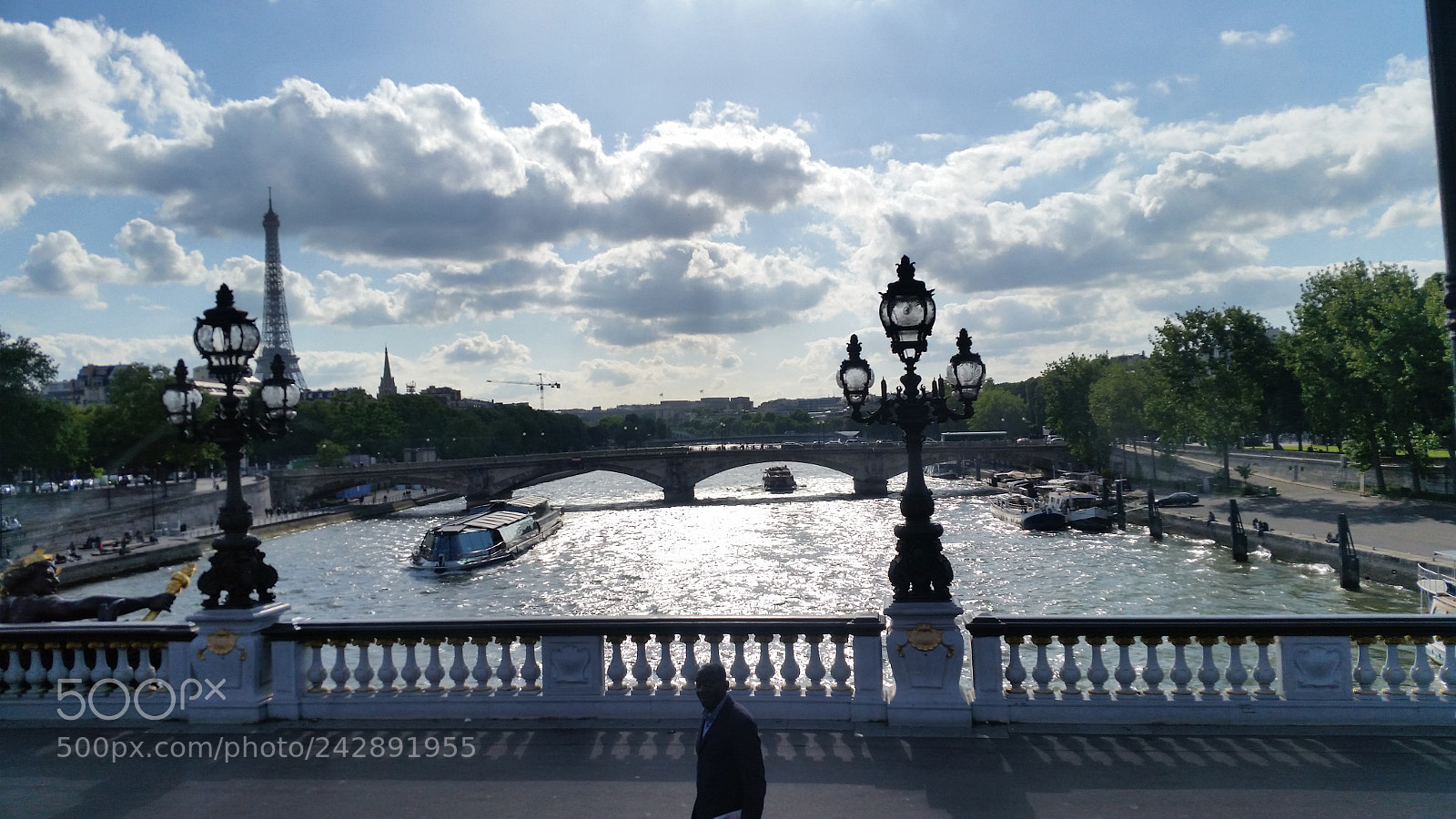 Samsung Galaxy S5 sample photo. Paris bridge photography