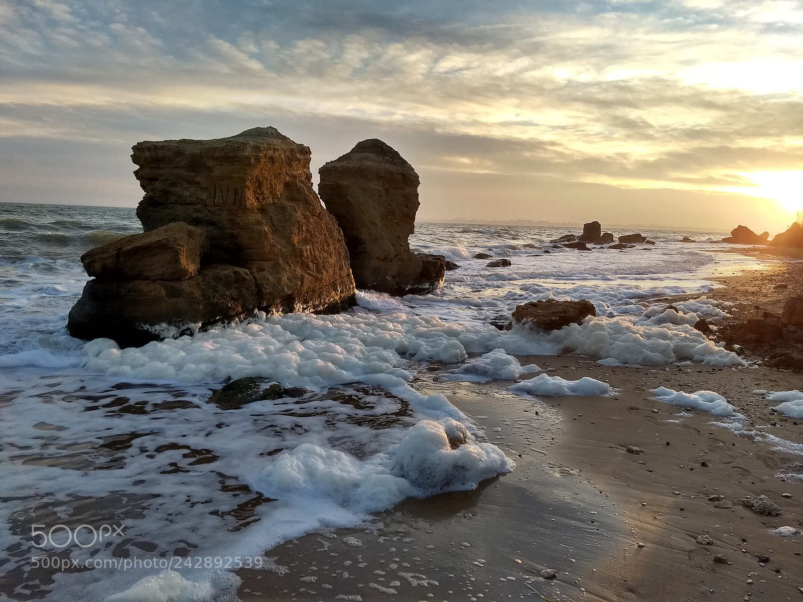 Motorola Moto G (5) Plus sample photo. Black sea sunset photography