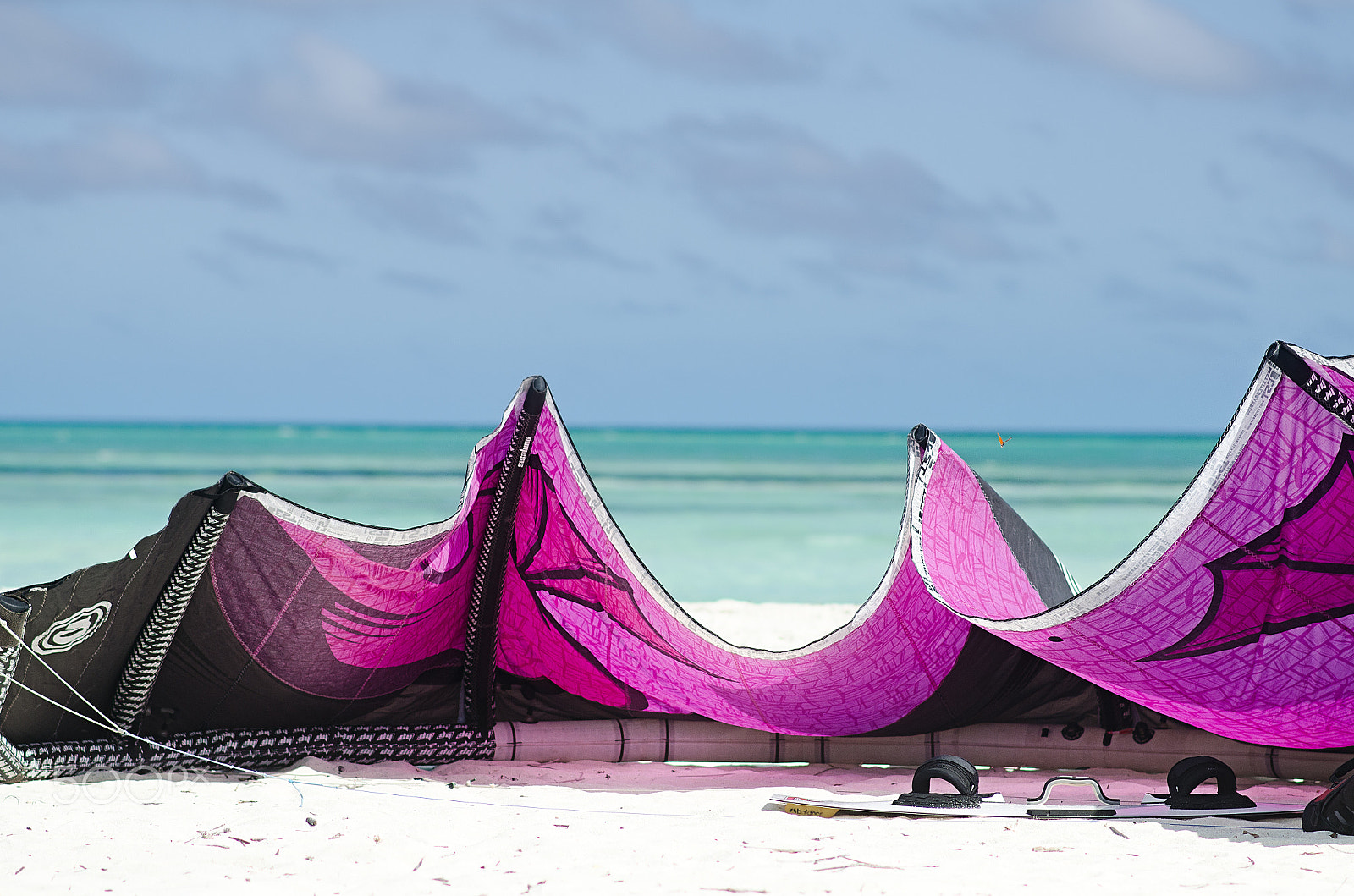 Nikon D5100 sample photo. Kite surfing photography