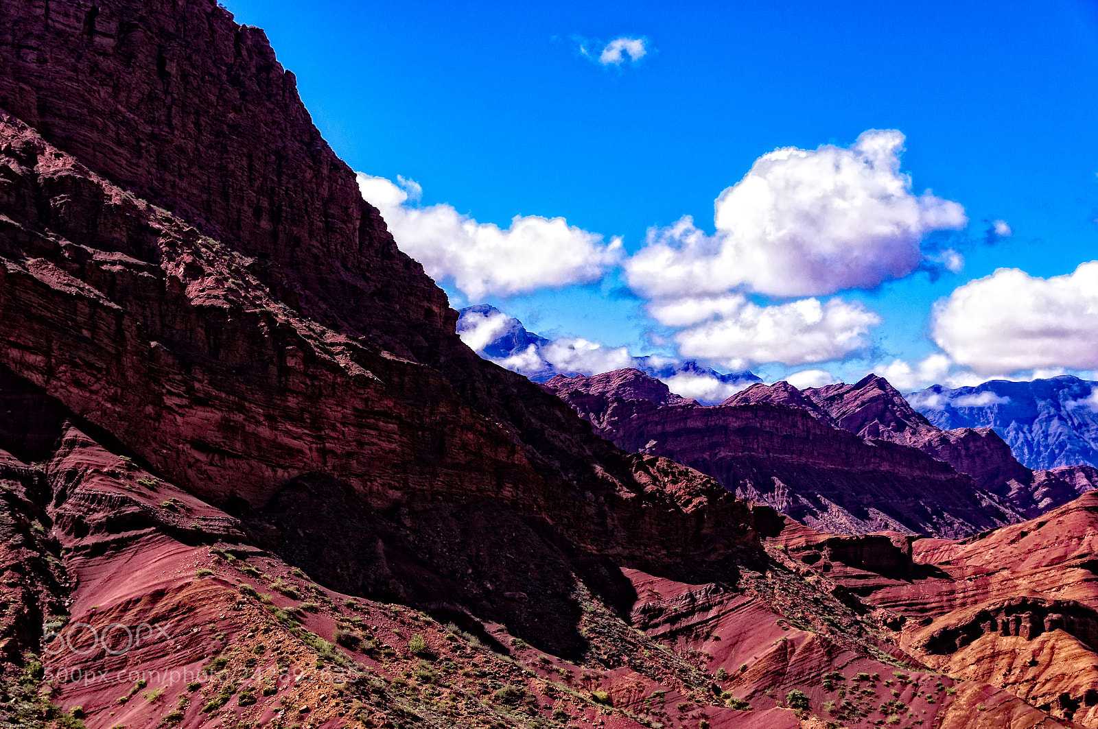 Nikon D5000 sample photo. Red mountain photography