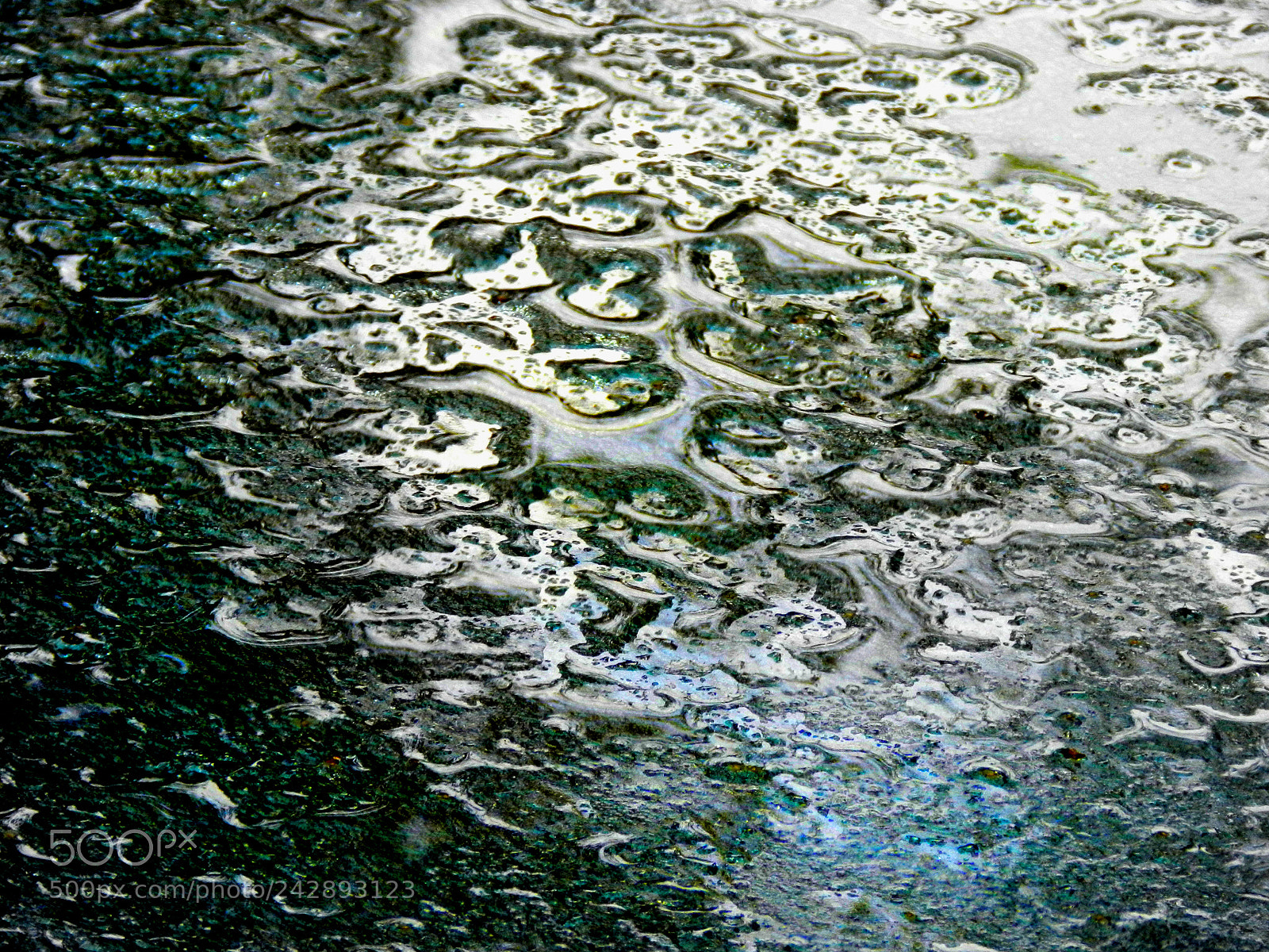 Nikon Coolpix P500 sample photo. Abstracts on wet glass 3 photography