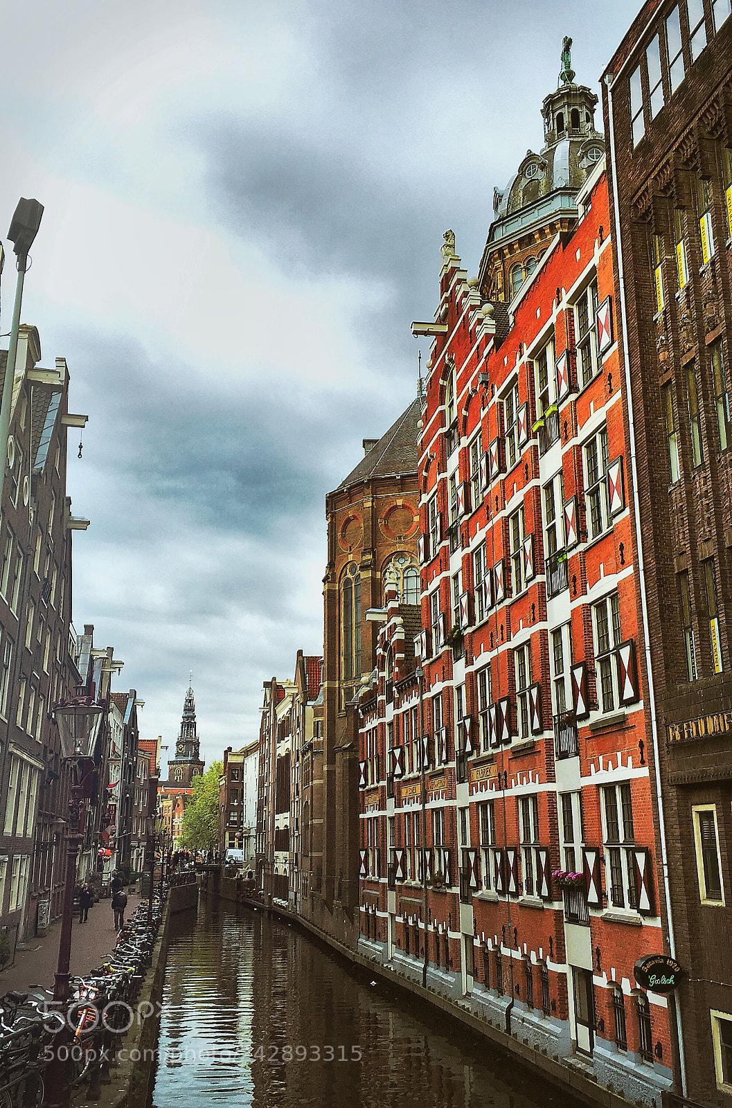 Apple iPhone 6 Plus sample photo. Amsterdam canal photography