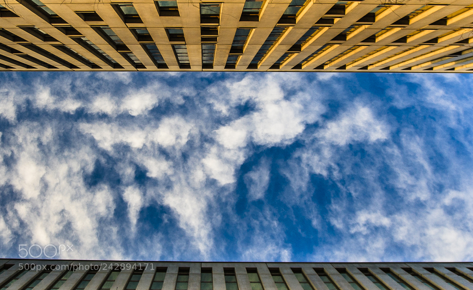 Canon EOS 5D sample photo. Cloudy blue sky photography