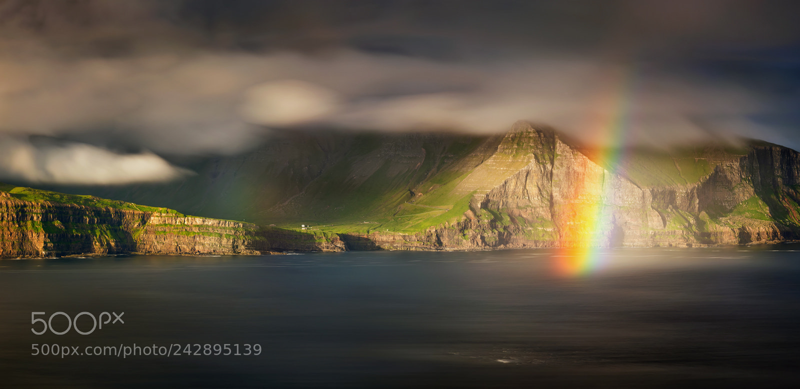 Sony a7R sample photo. Gasadalur panorama photography