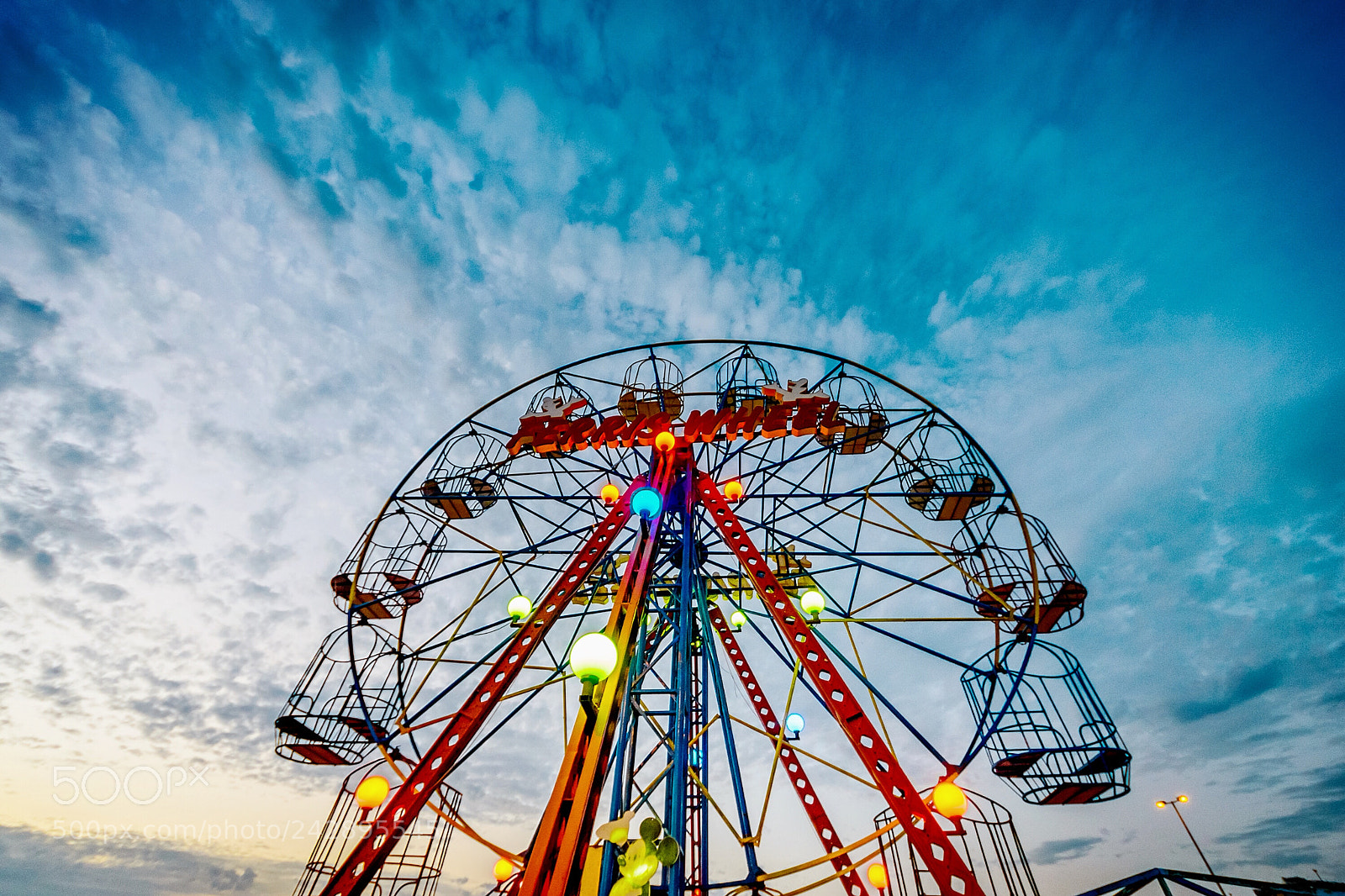 Nikon D800E sample photo. Ferris wheel photography