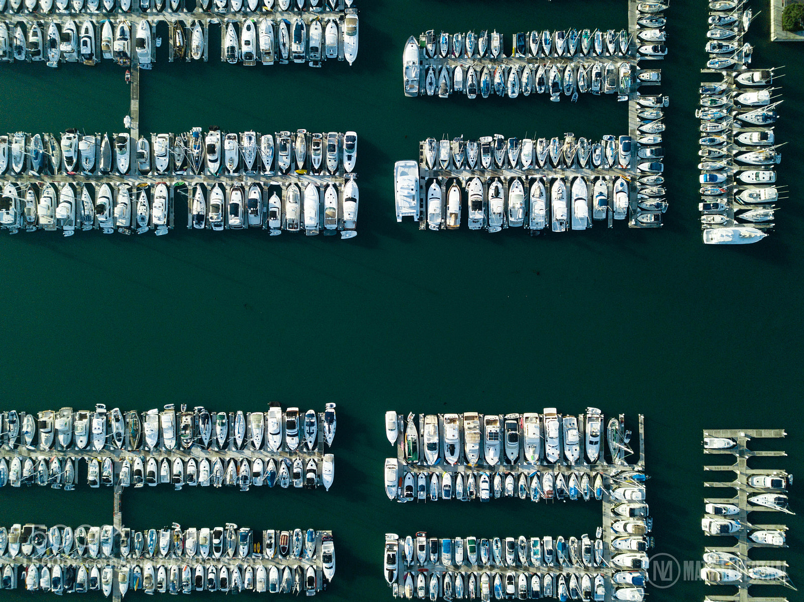 DJI FC220 sample photo. Boats a-plenty photography