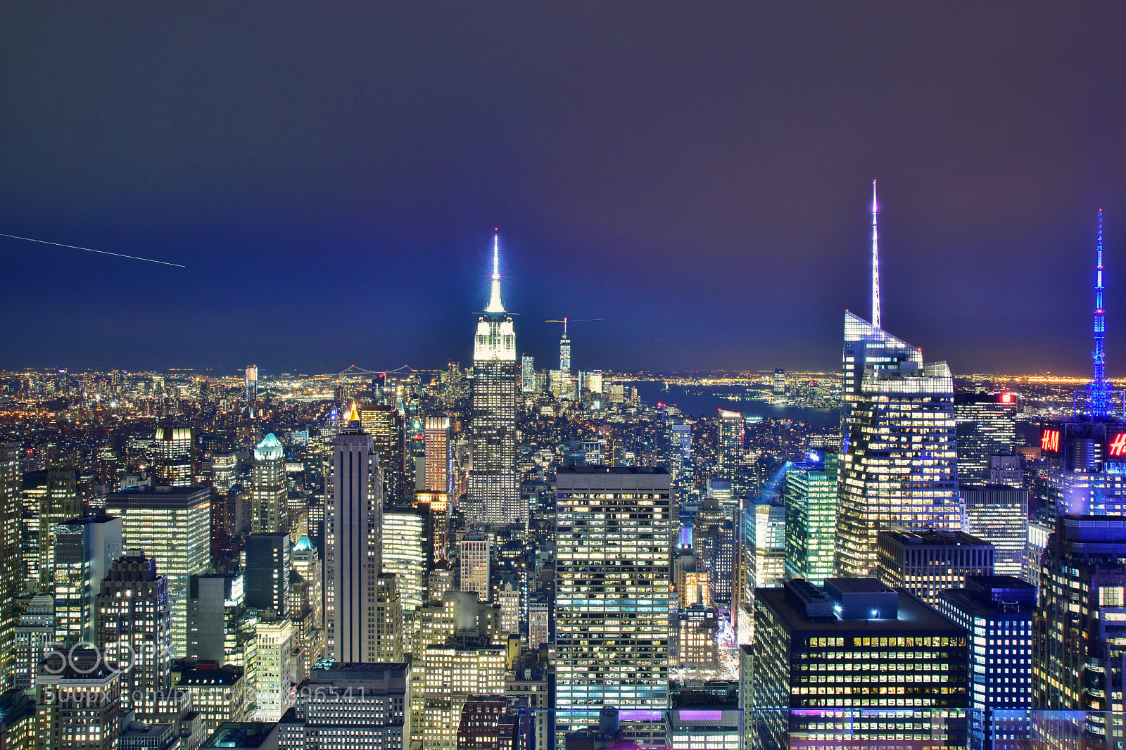 Nikon D5500 sample photo. Top of the rock photography