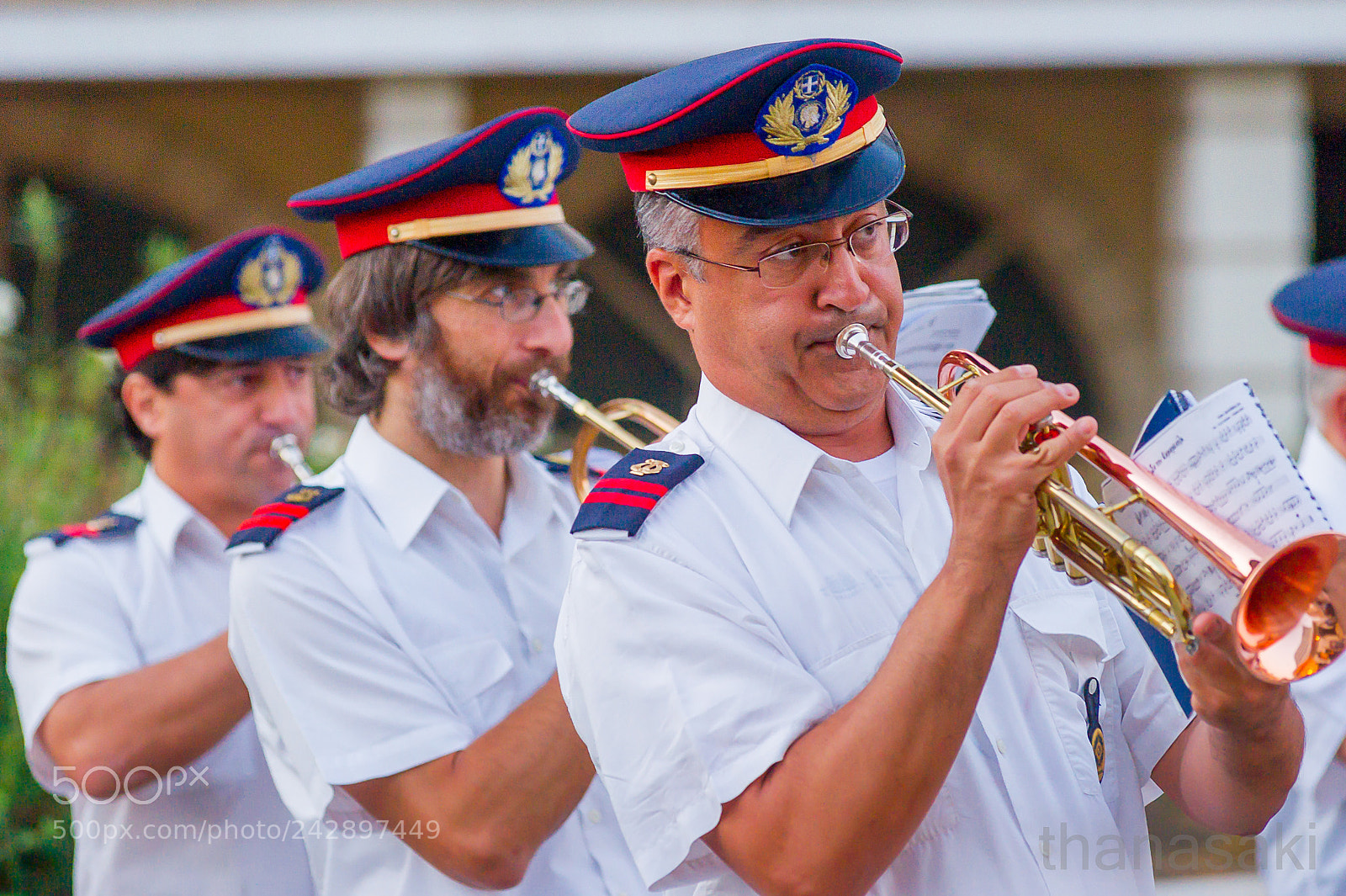 Nikon D3S sample photo. The brass band photography