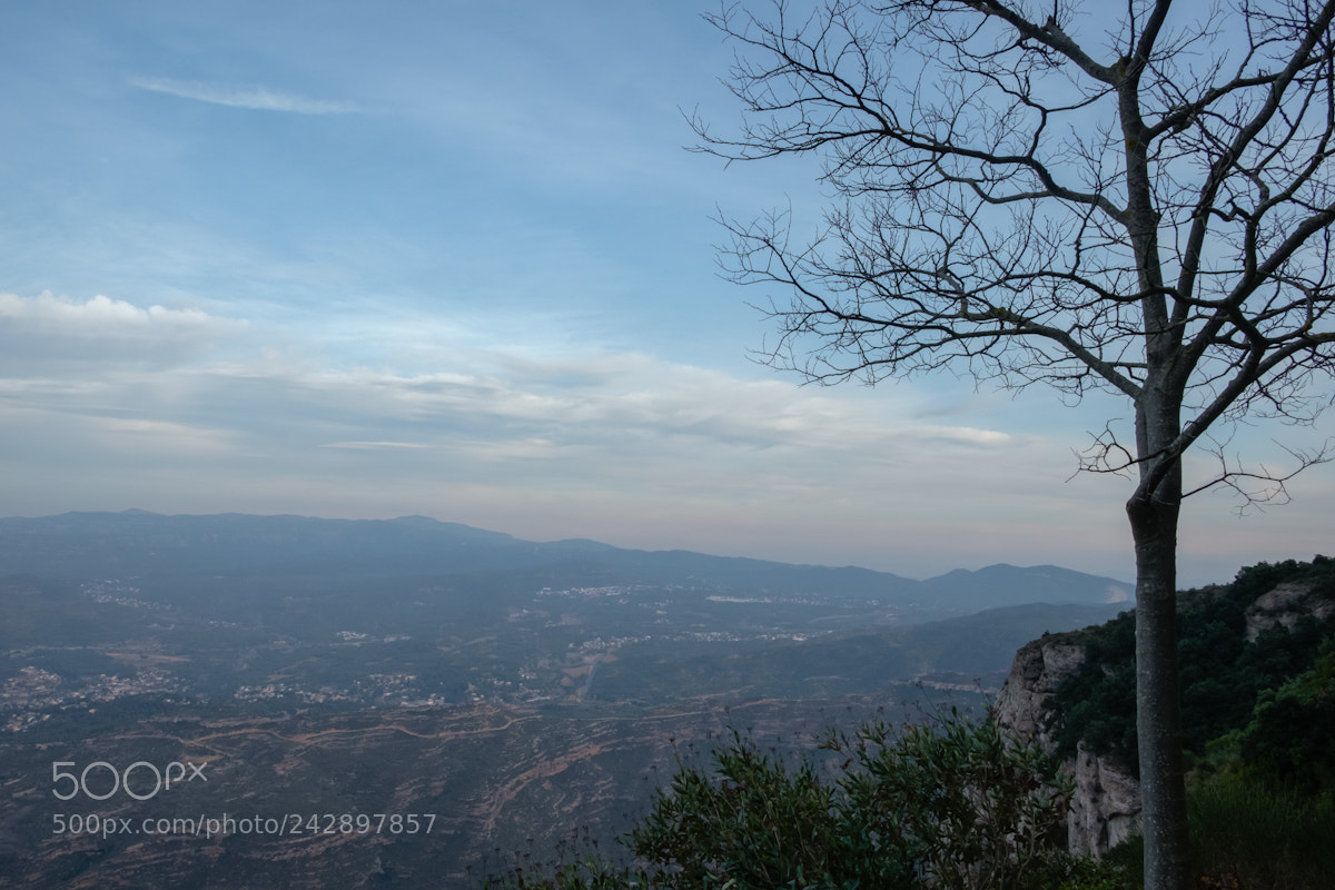 Fujifilm X-T10 sample photo. Catalunya. view from montserrat. photography