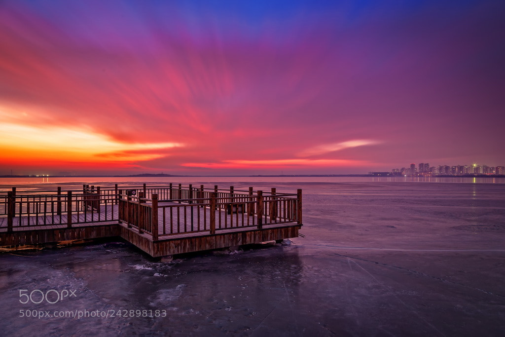 Canon EOS 6D Mark II sample photo. Purple dawn photography