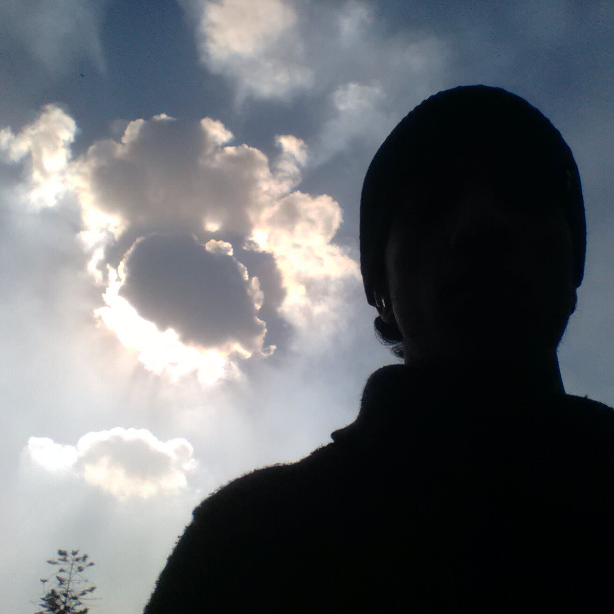 BlackBerry Q5 sample photo. Darkness in the light☠️💀 photography