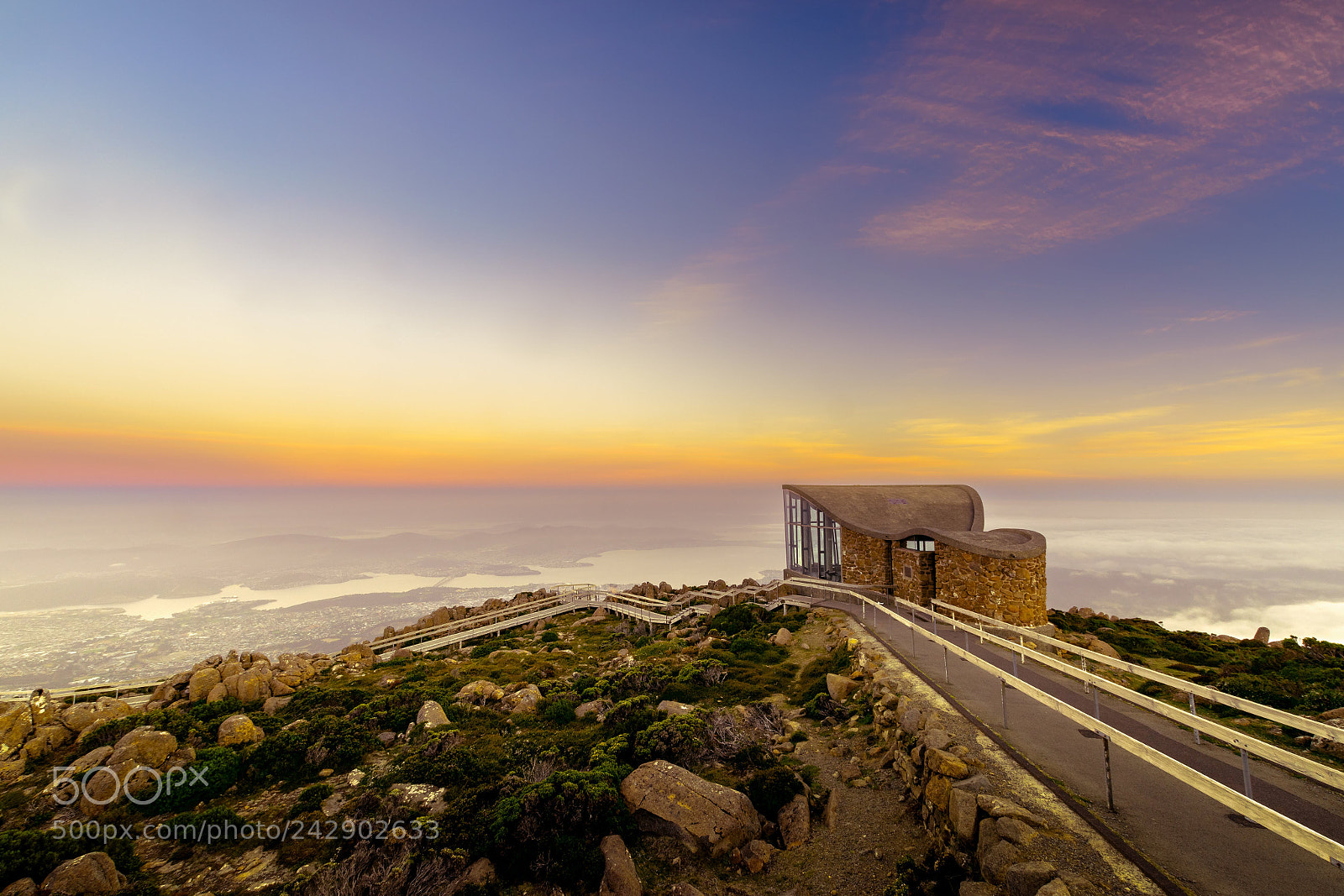 Nikon D5500 sample photo. Kunanyi / mt wellington lookout photography