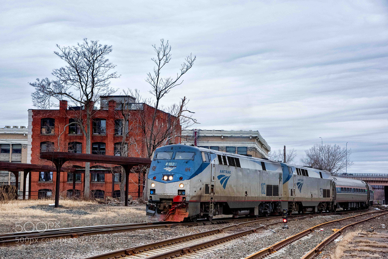 Nikon D810 sample photo. Amtrak 54 springfield bloody nose photography