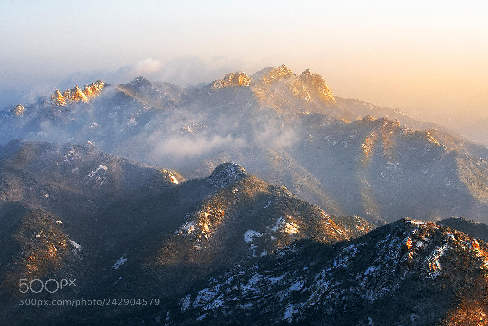 Nikon D810 sample photo. Bukhansan national park in photography