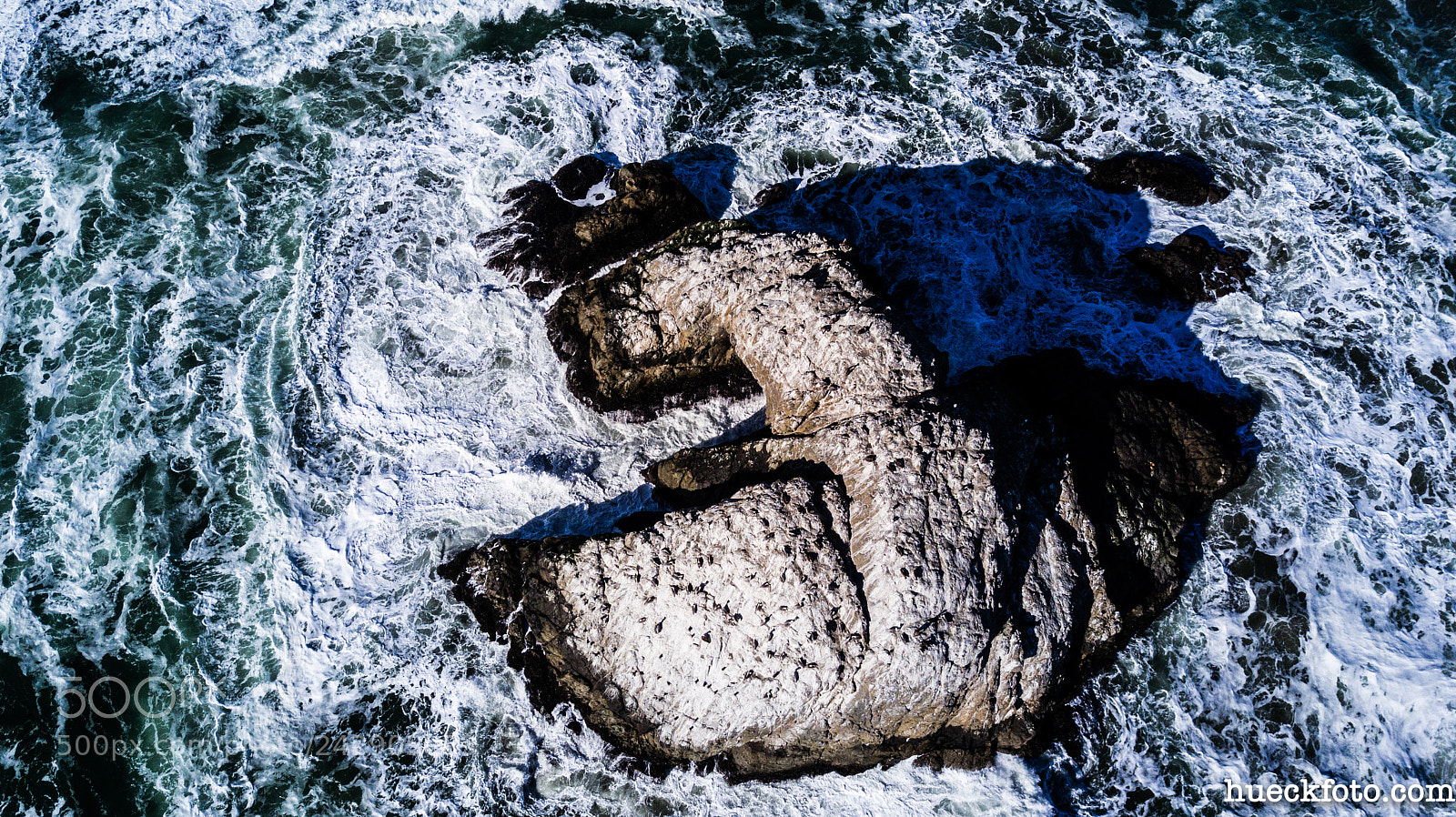 DJI FC220 sample photo. Sutro baths & twin peaks photography