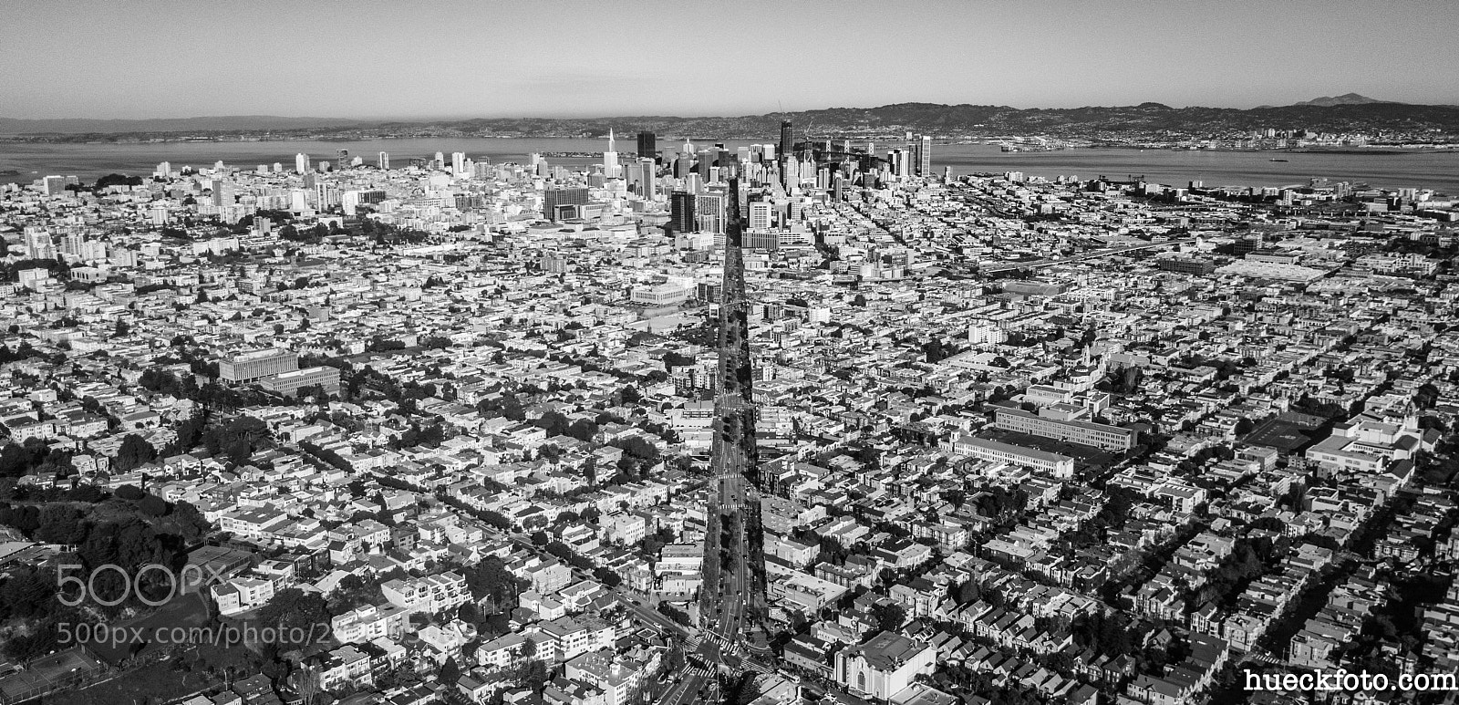 DJI FC220 sample photo. Sutro baths & twin peaks photography