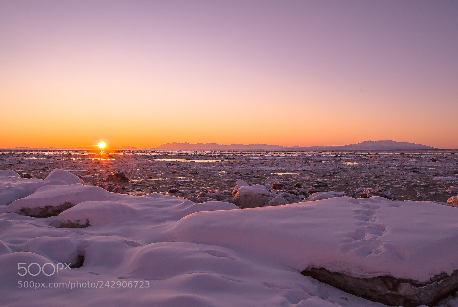 Nikon D200 sample photo. Knik arm sunset photography