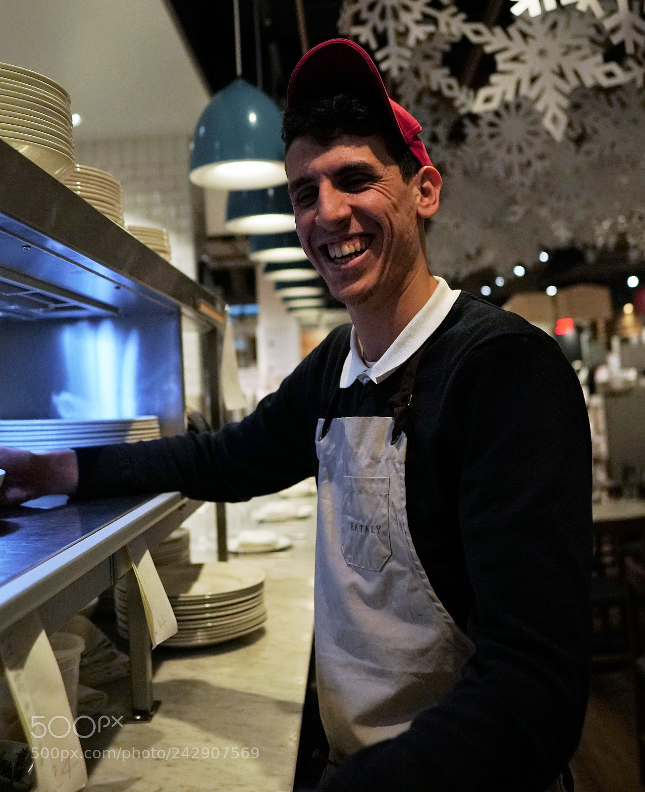 Sony a6500 sample photo. A happy worker at photography