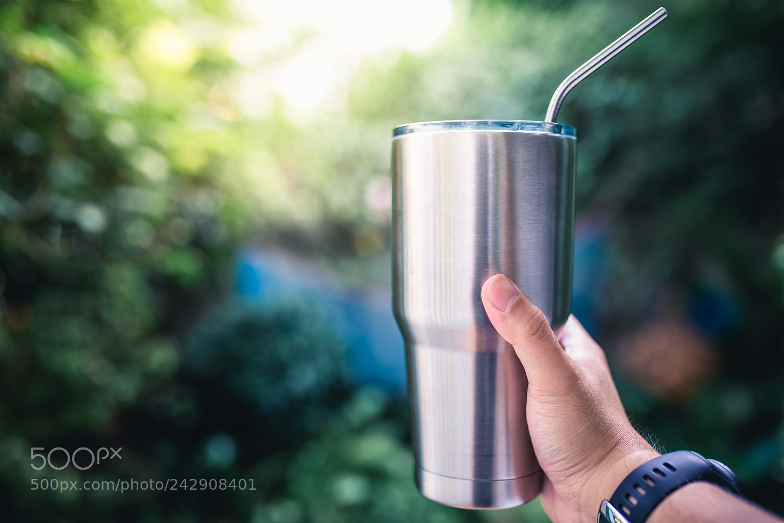Nikon D600 sample photo. Hand holding a stainless photography