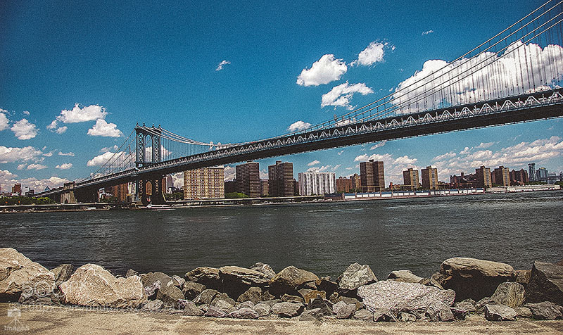Nikon D40 sample photo. Manhattan bridge photography