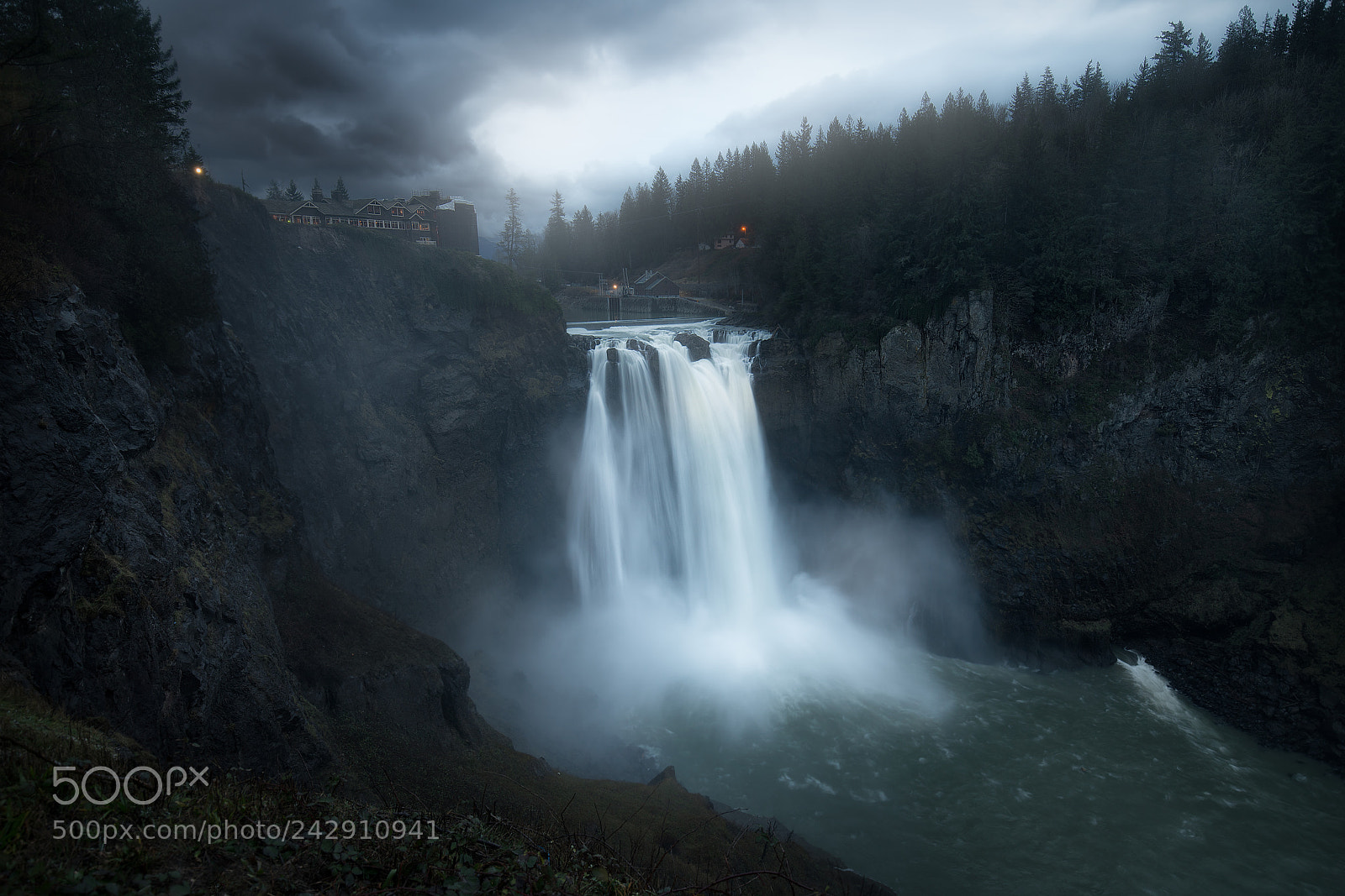Sony a7R III sample photo. Snoqualmie falls photography