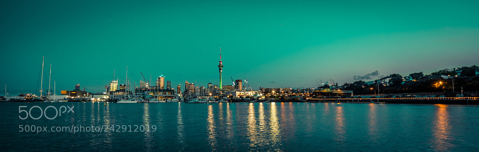 Canon EOS 550D (EOS Rebel T2i / EOS Kiss X4) sample photo. Auckland lights photography