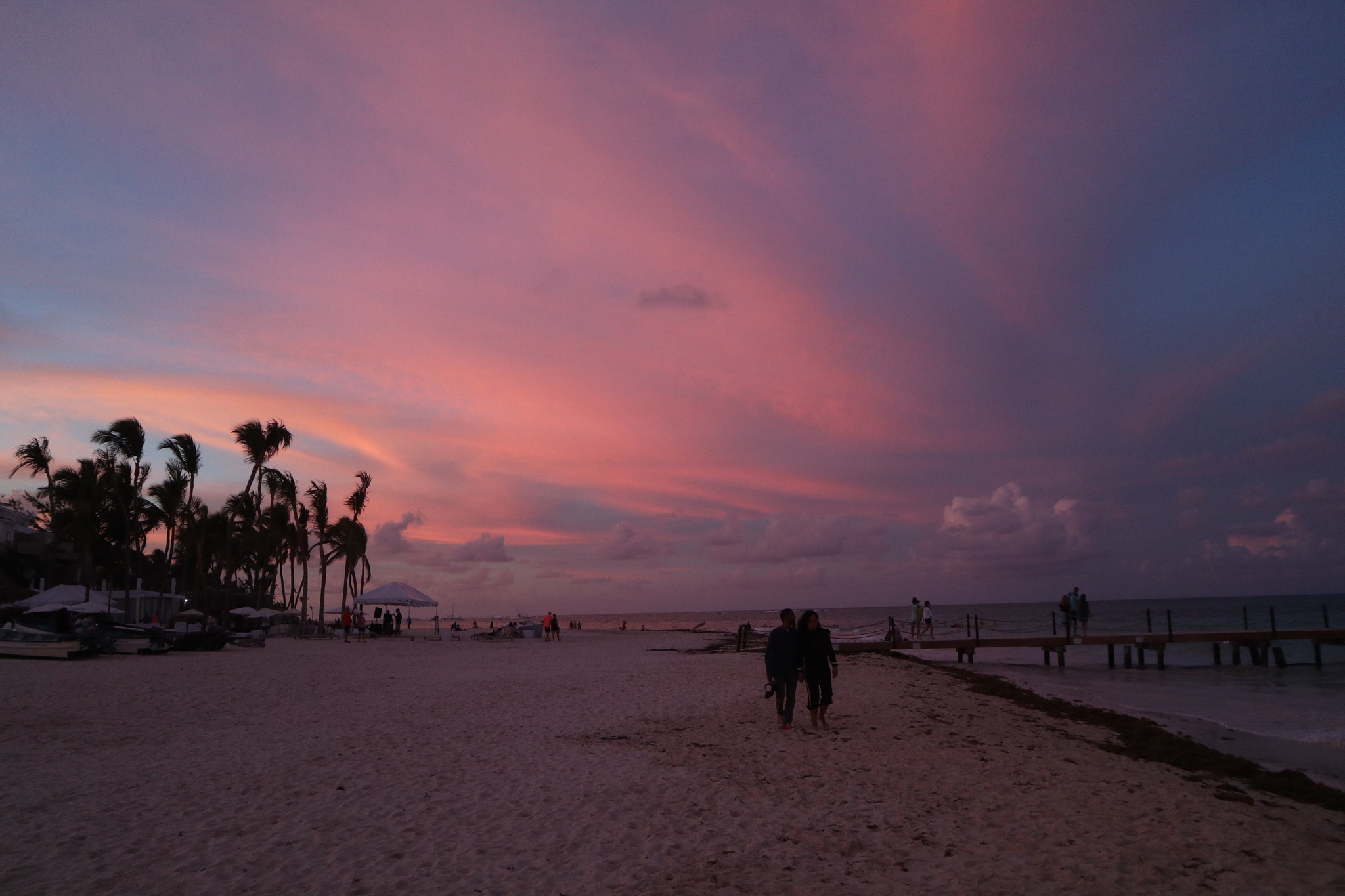 Canon EOS M100 sample photo. Dominican republic - bavaro.  beautiful sky photography