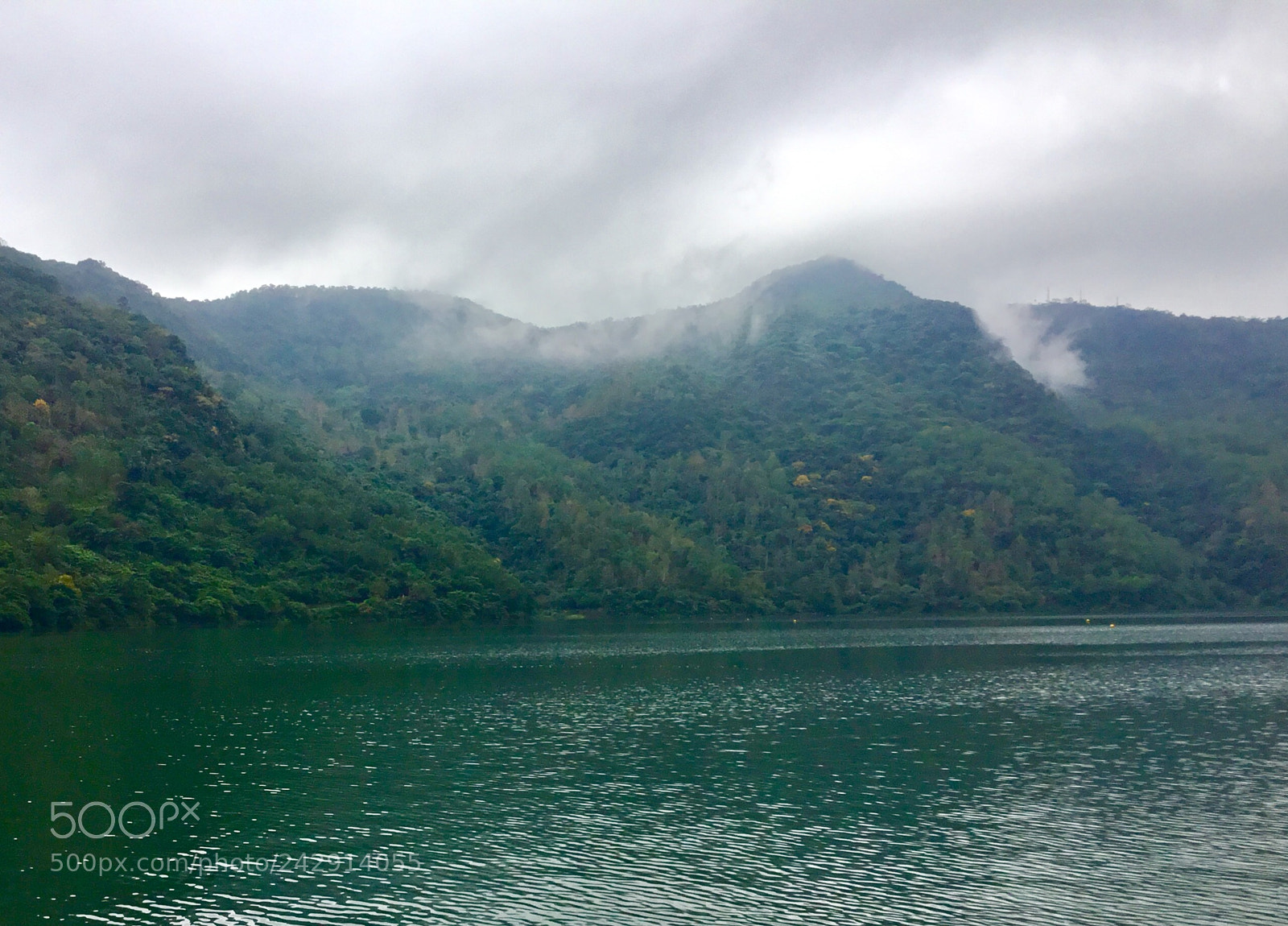 Apple iPad sample photo. Mystery mountain photography