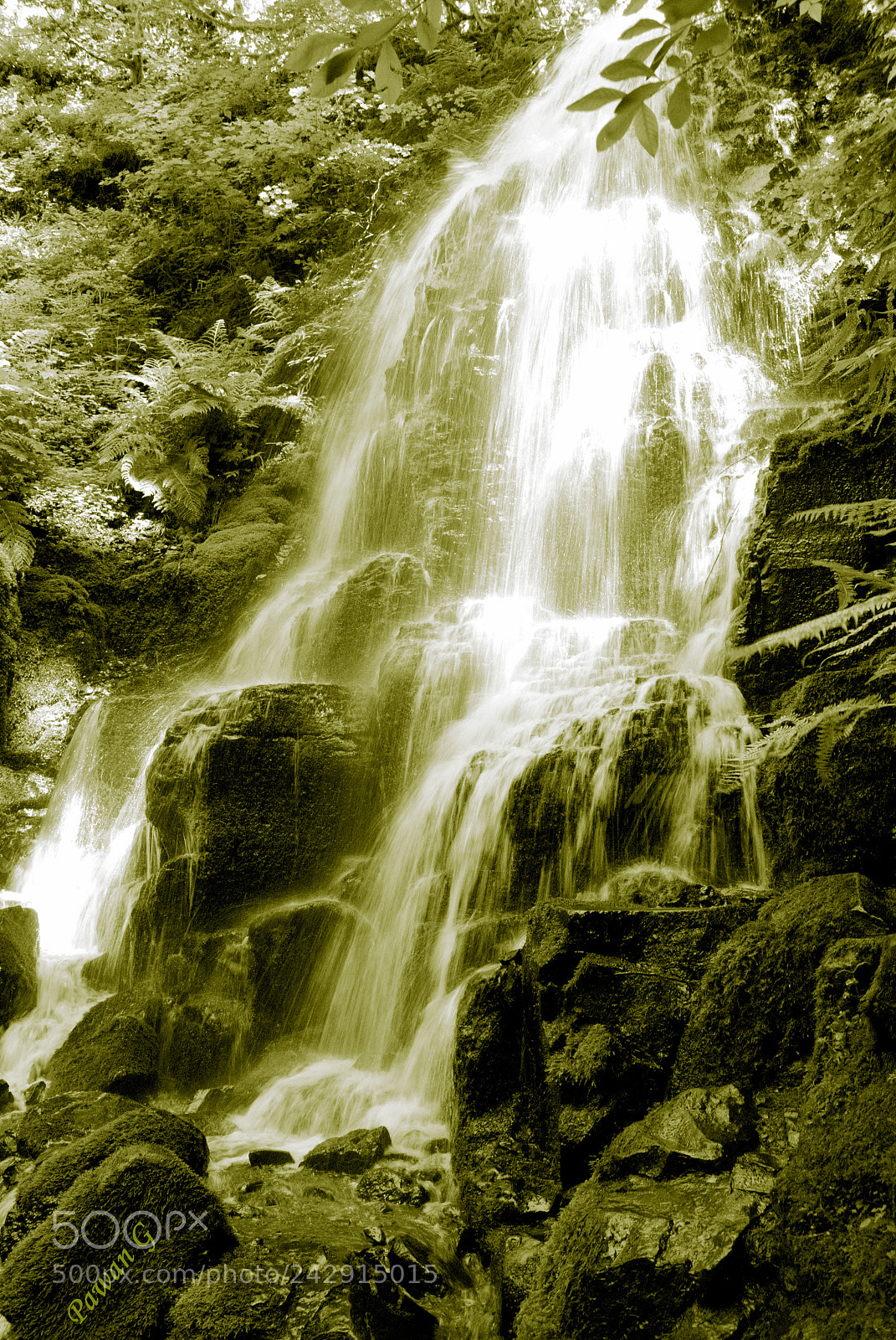 Nikon D40X sample photo. Waterfall photography