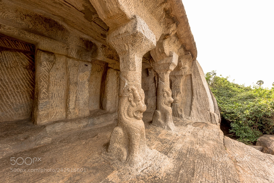 Nikon D810 sample photo. Cave temples of mahabalipuram photography