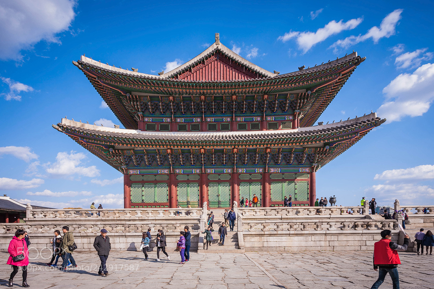 Canon EOS 5D sample photo. Gyeongbokgung palace photography