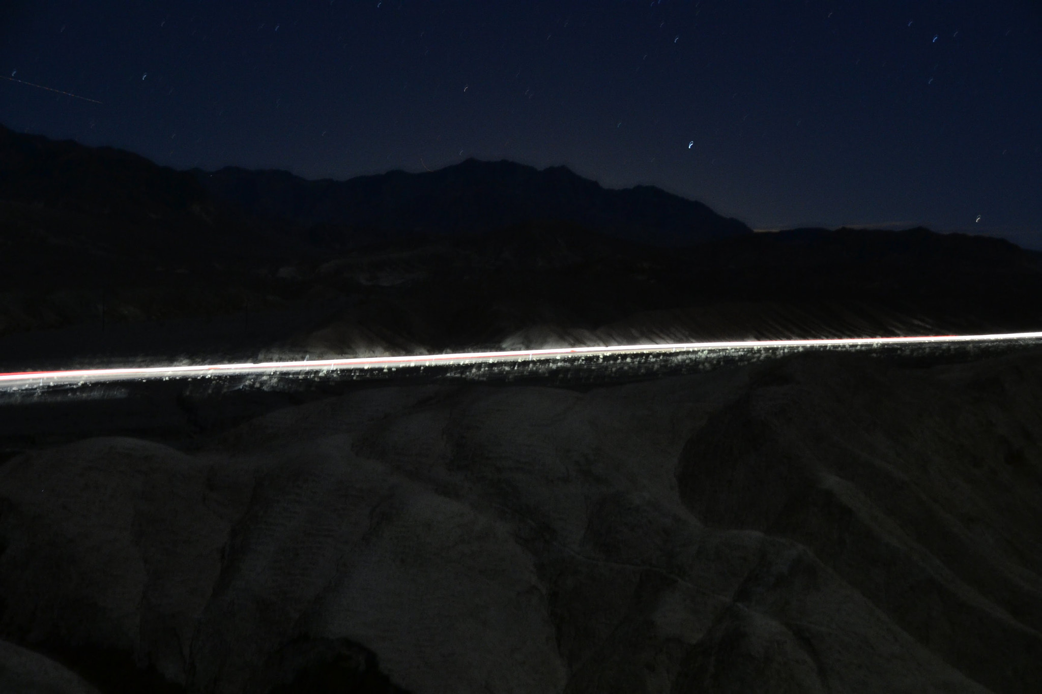 Nikon D3100 sample photo. Lightsaber in death valley photography