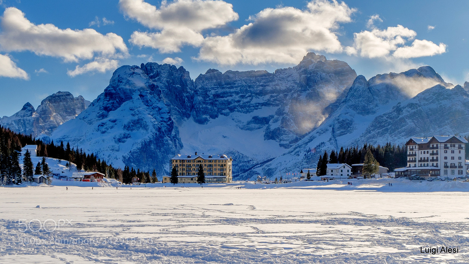 Fujifilm X-M1 sample photo. Lago di misurina e photography