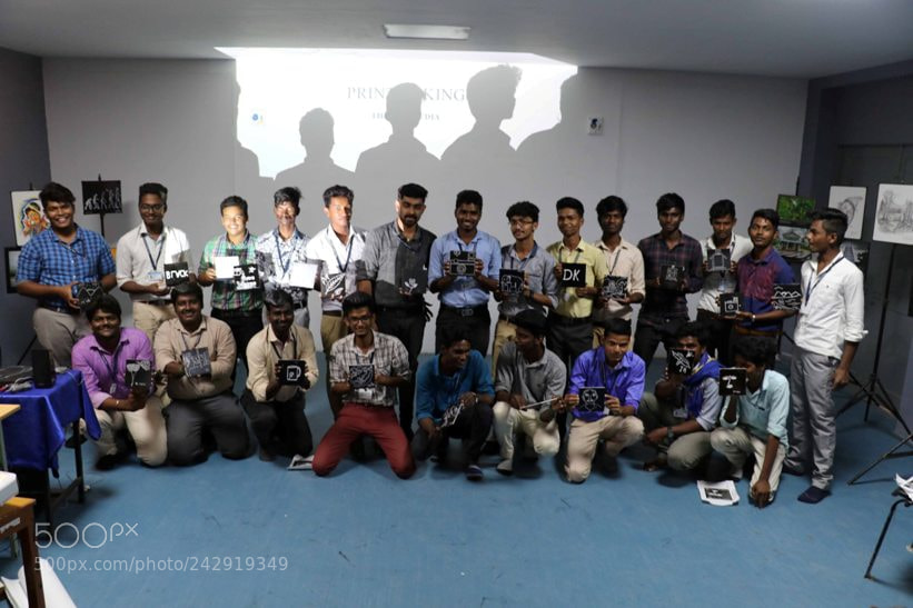 Canon EOS 7D Mark II sample photo. Workshop on print making photography