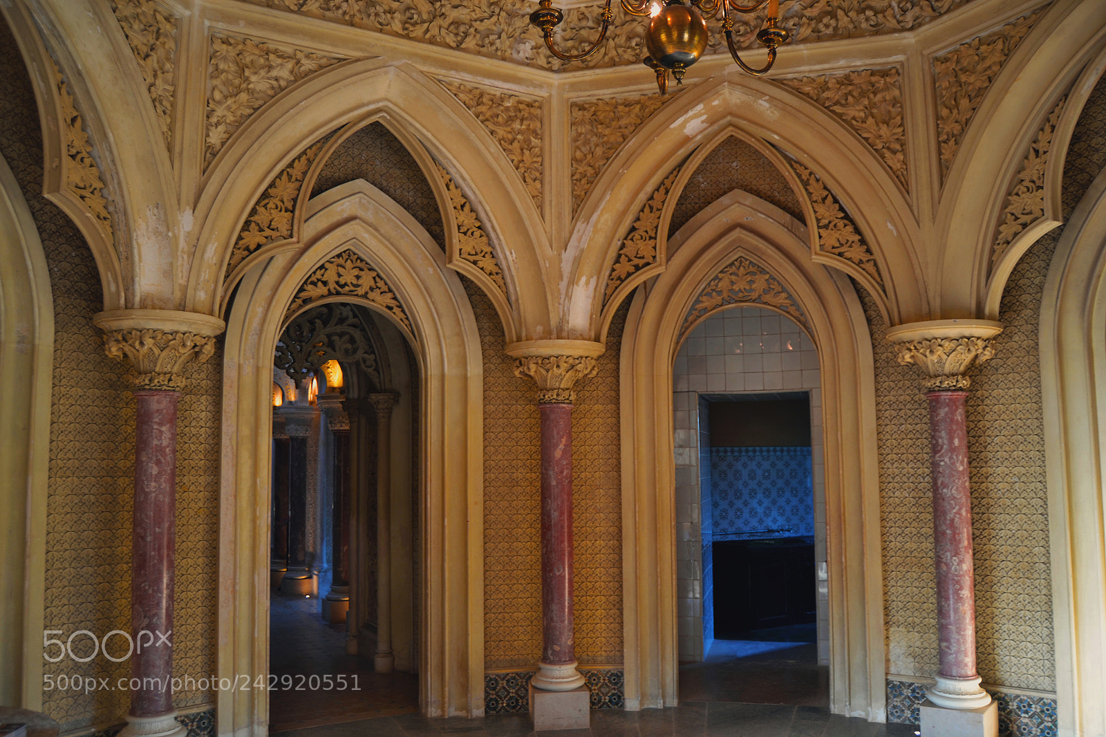 Nikon D3100 sample photo. Palacio de monserrate. sintra photography