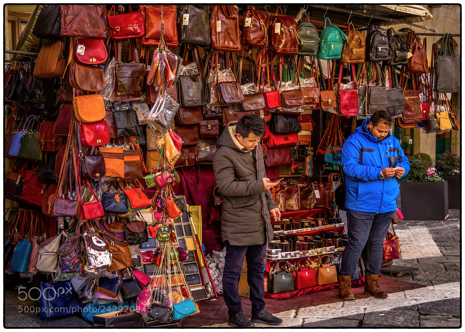 Olympus OM-D E-M10 II sample photo. Bags on sale photography