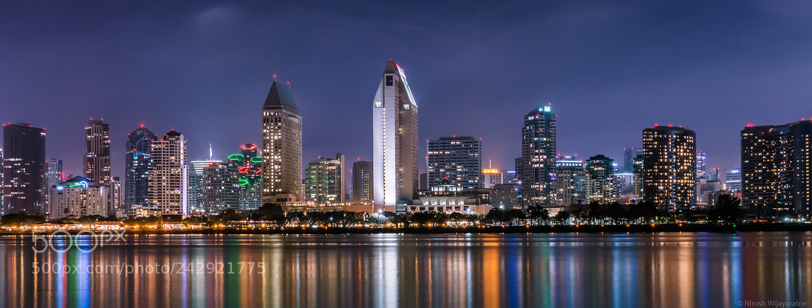 Sony a7R II sample photo. Downtown san diego from photography