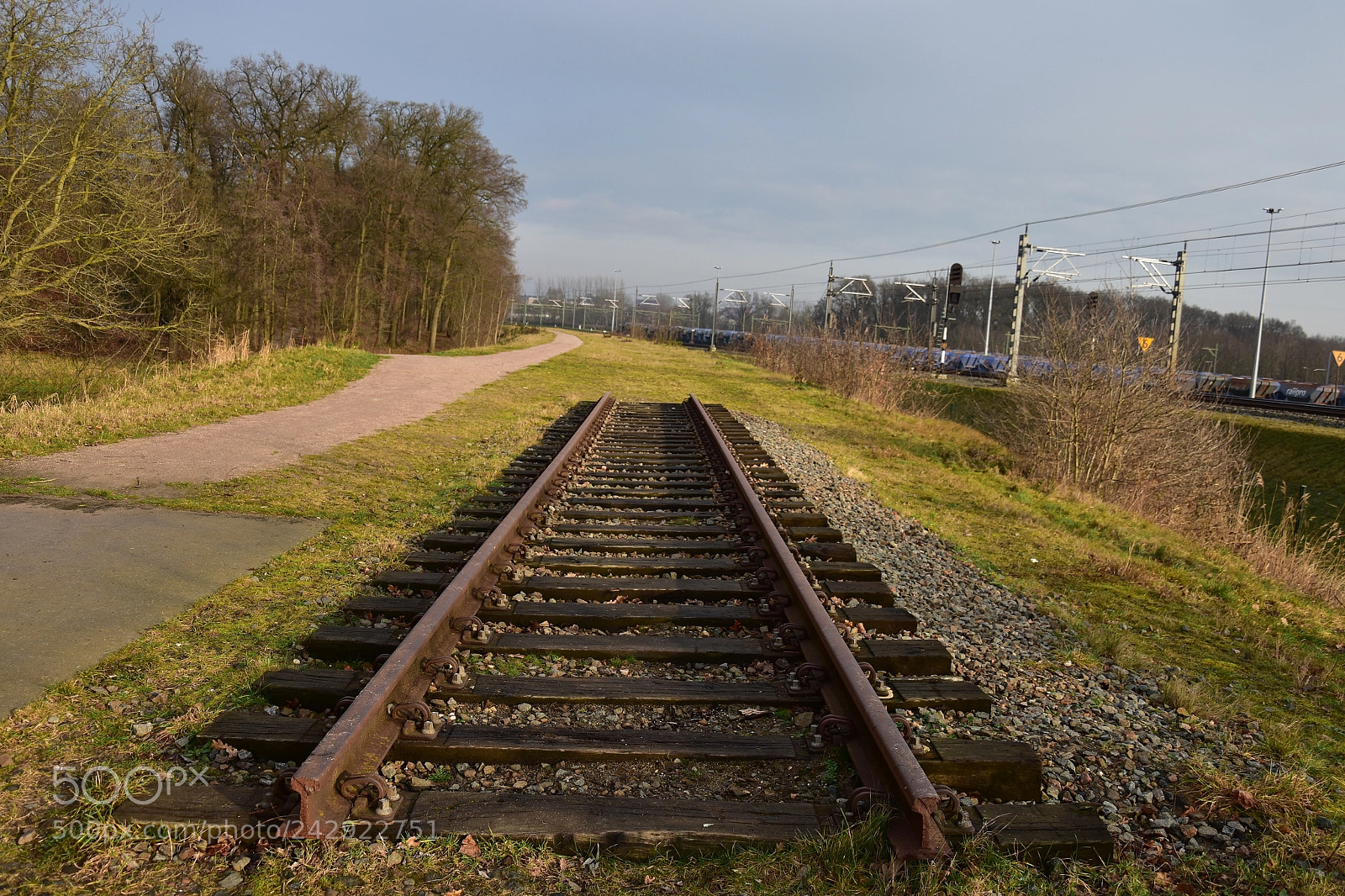 Nikon D3400 sample photo. Piece of old rails photography