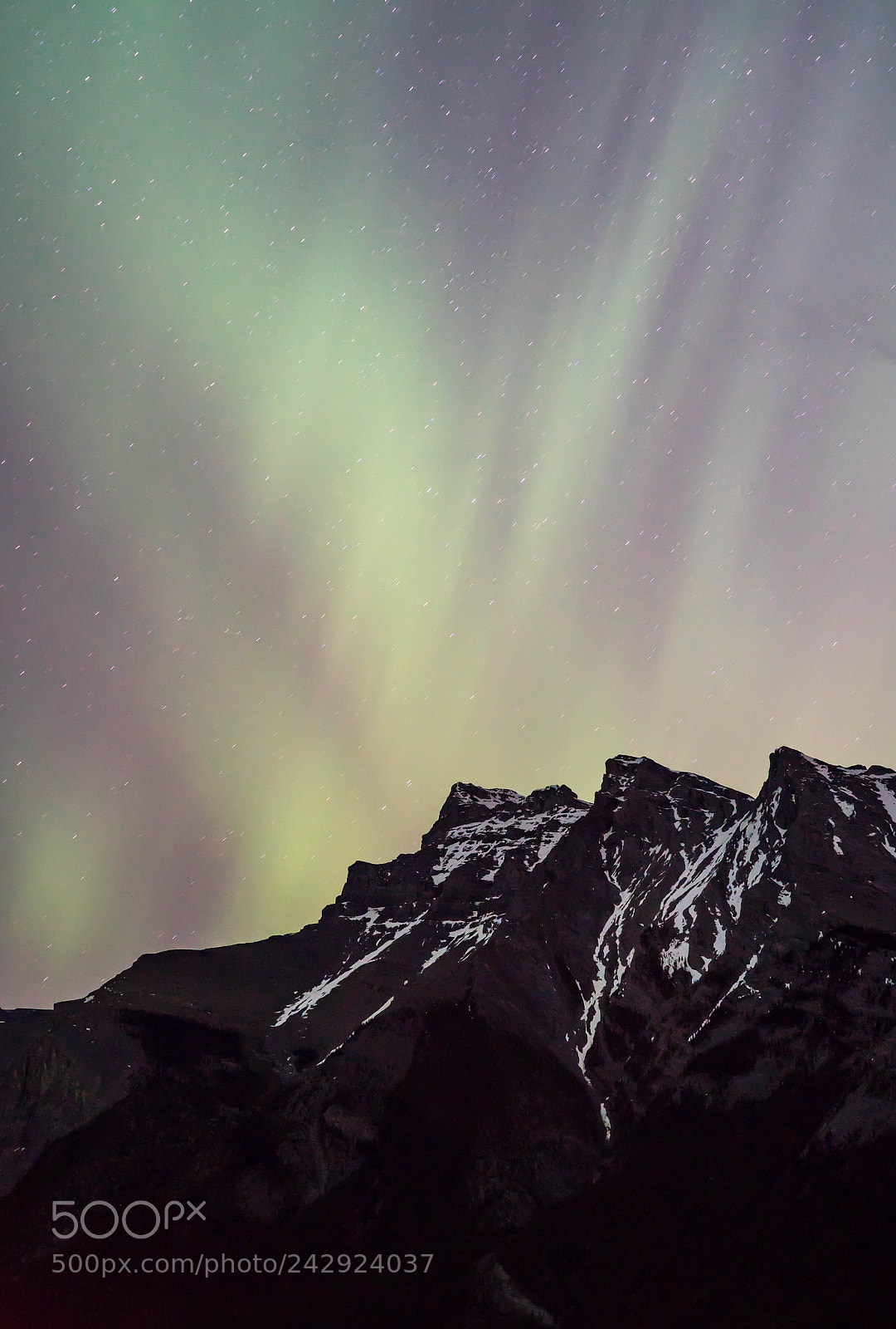 Sony a7 II sample photo. Northern lights in may photography