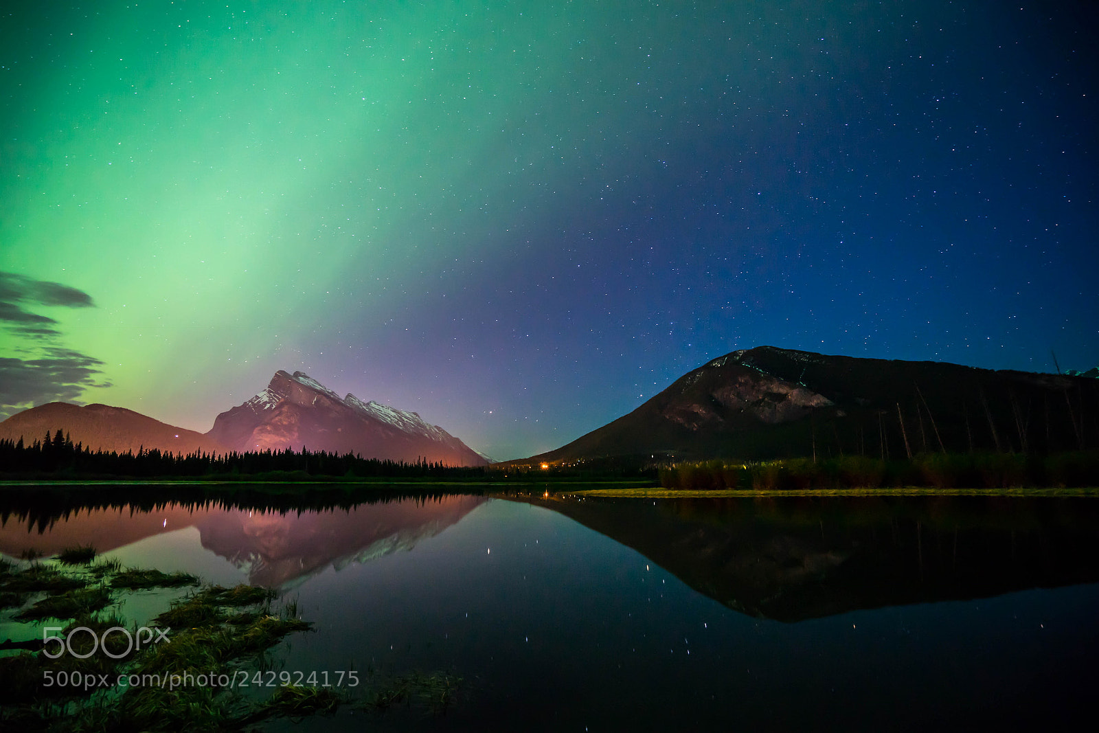 Sony a7 II sample photo. Northern lights in may photography