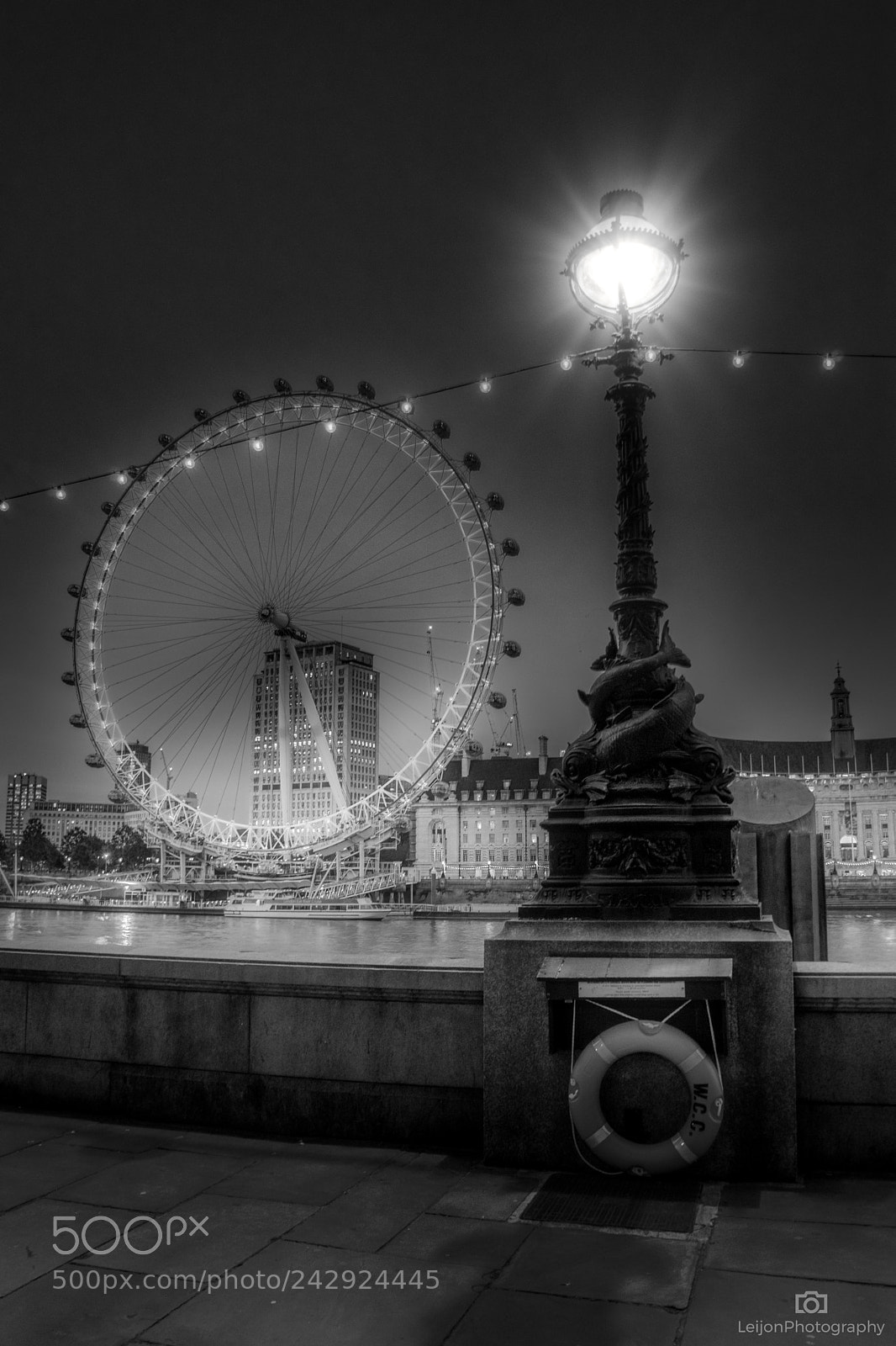 Sony Alpha a3000 sample photo. Black and white nights photography