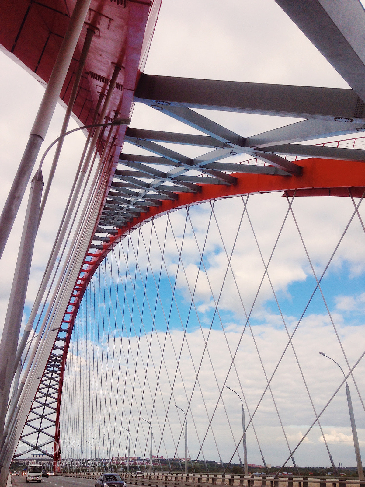 Apple iPhone 5c sample photo. Bugrinsky bridge photography