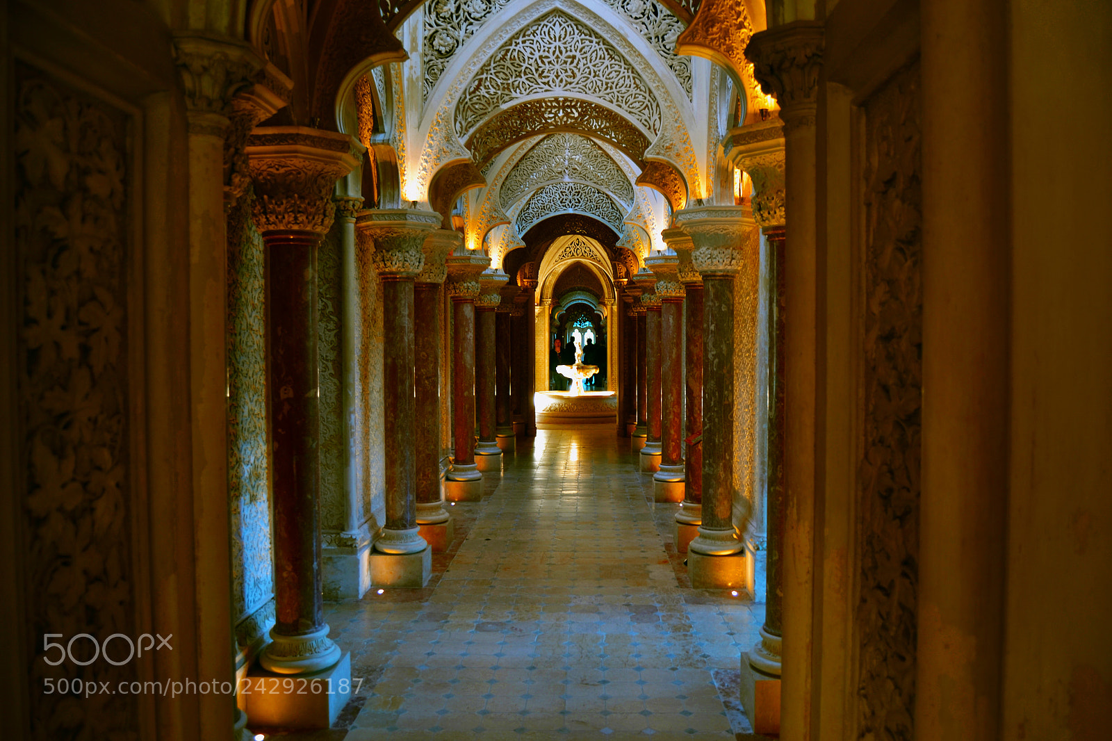 Nikon D3100 sample photo. Palacio de monserrate. sintra photography
