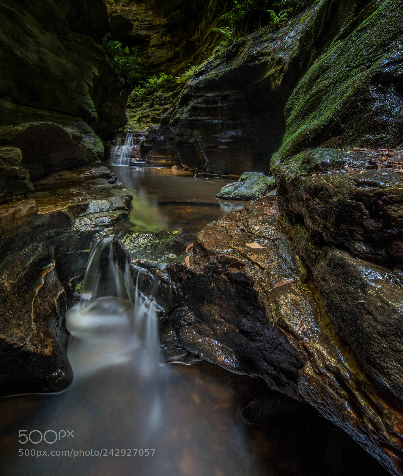 Pentax K-1 sample photo. Small falls photography