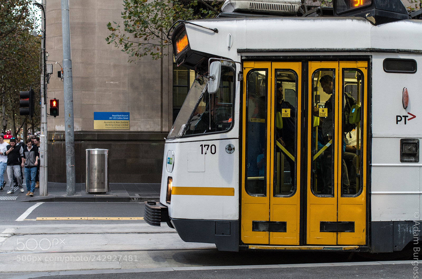 Pentax K-30 sample photo. Tram photography